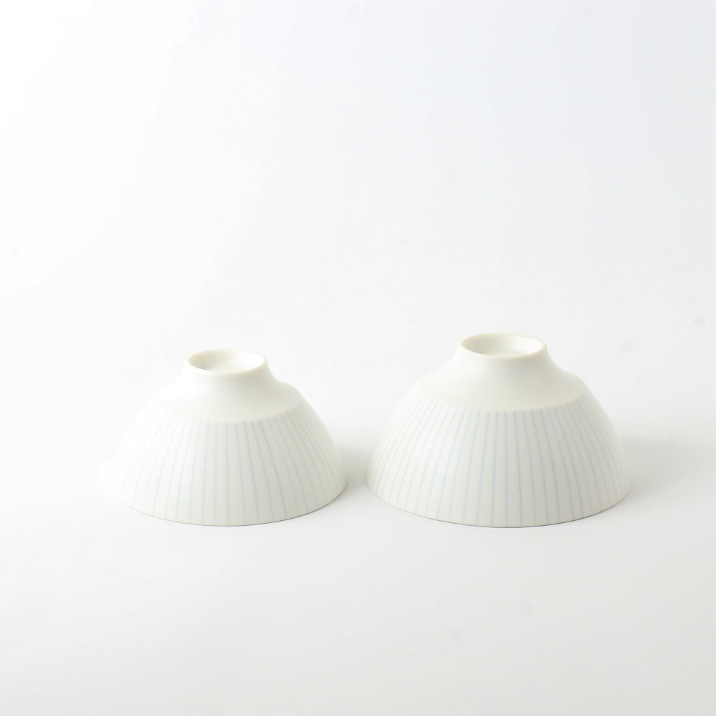 Blue Striped Maru Bowl M