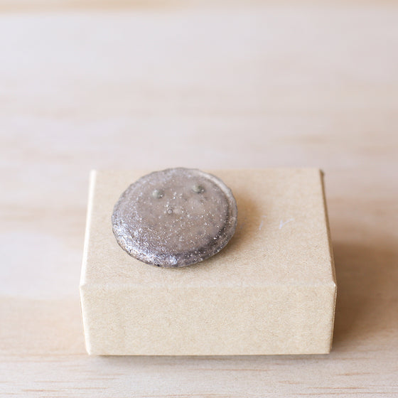 Coin Brooch - Bronze