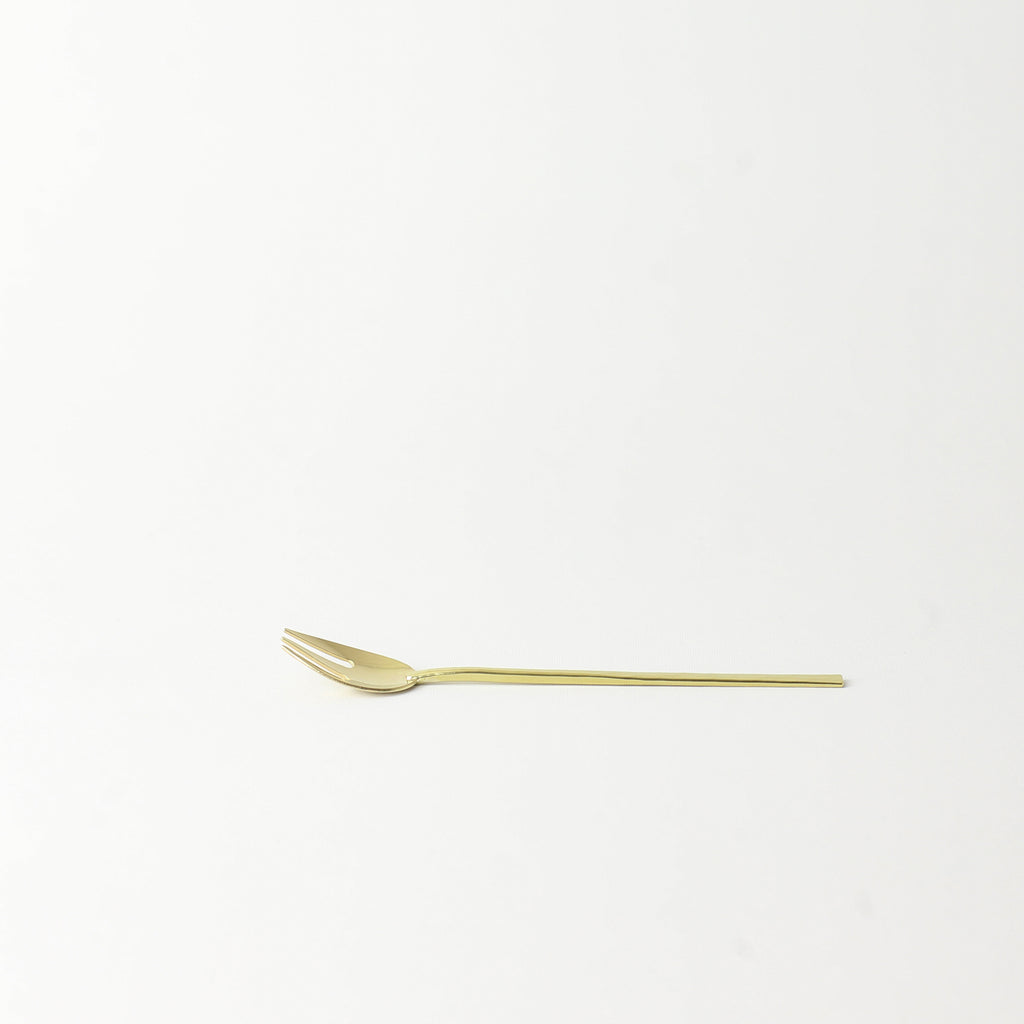 Brass Cake Fork