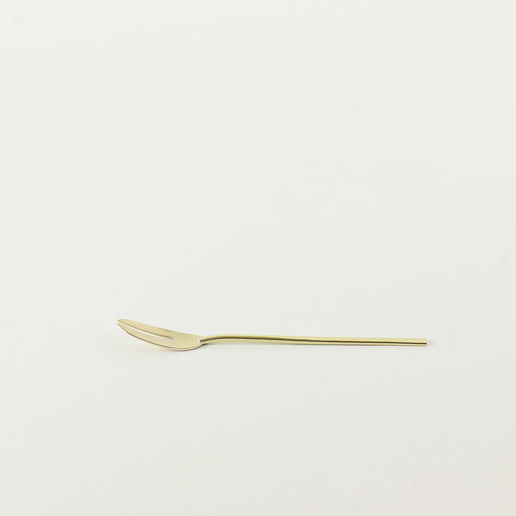 Brass Dessert Fork