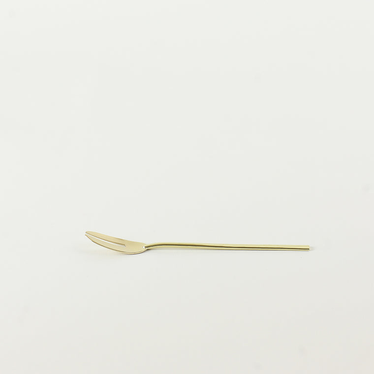 Brass Dessert Fork