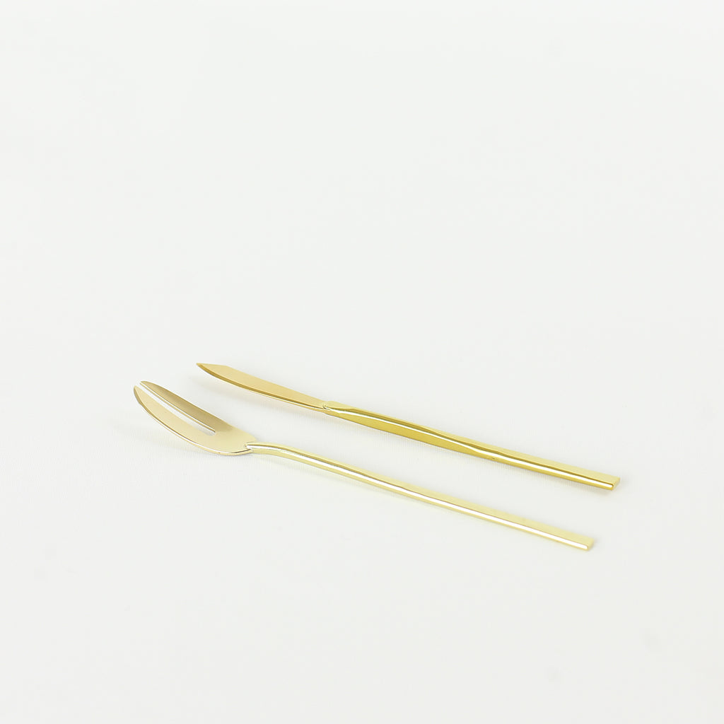 Brass Dessert Fork