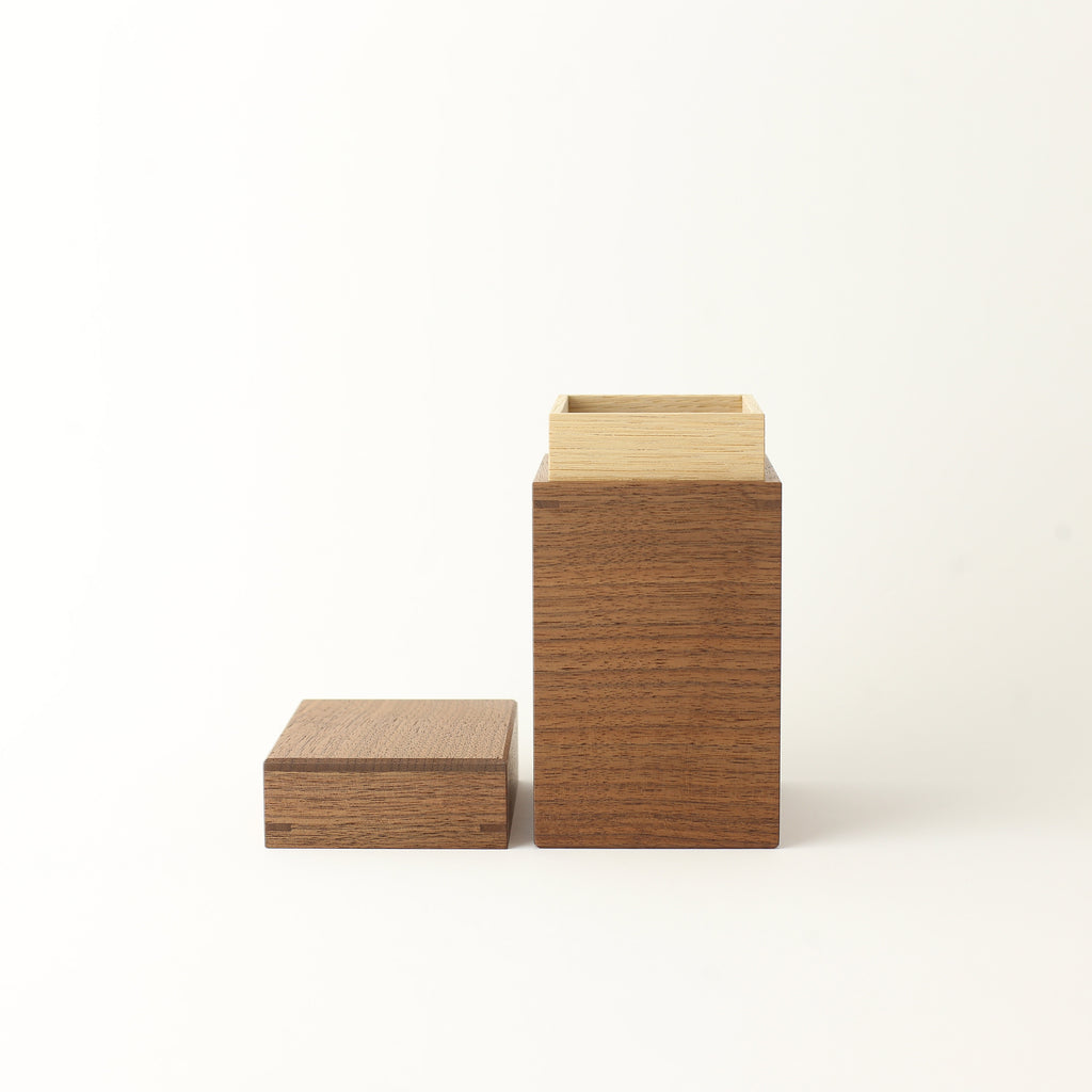 Canister L Walnut