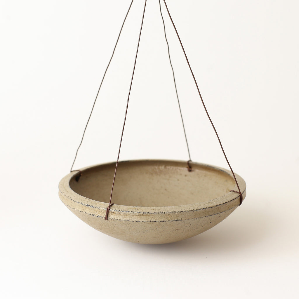 Makiji Urushi Shallow Hanging Vase