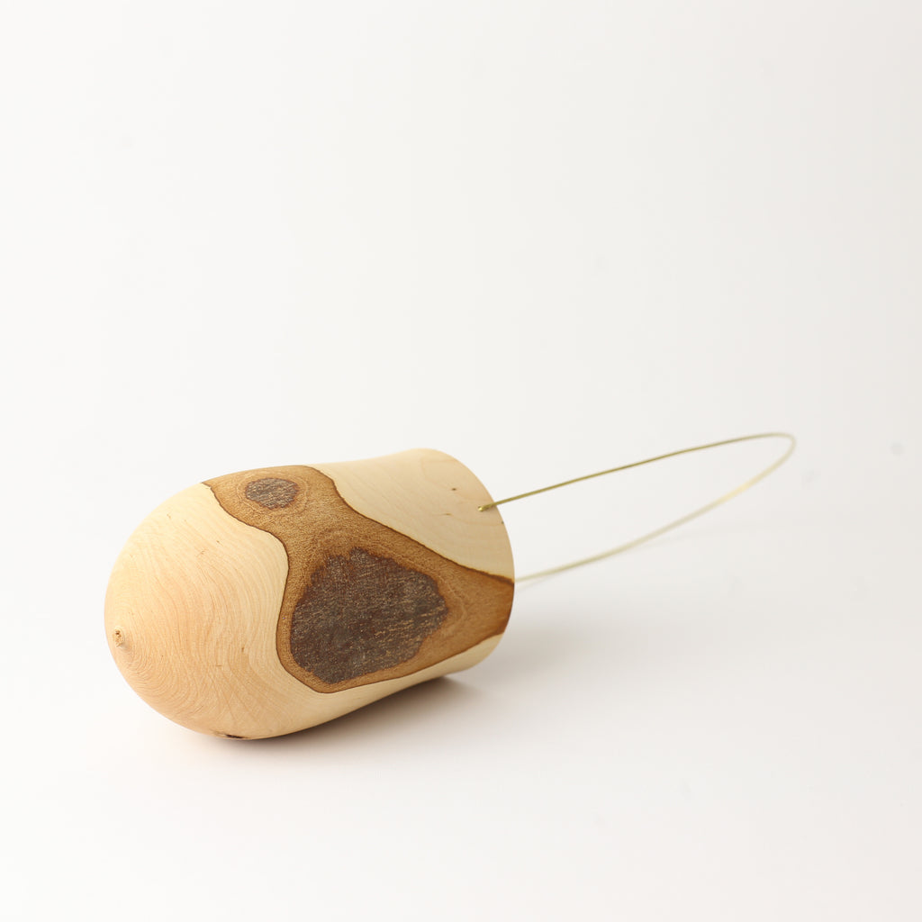Hisakaki Hanging Vase with Brass handle