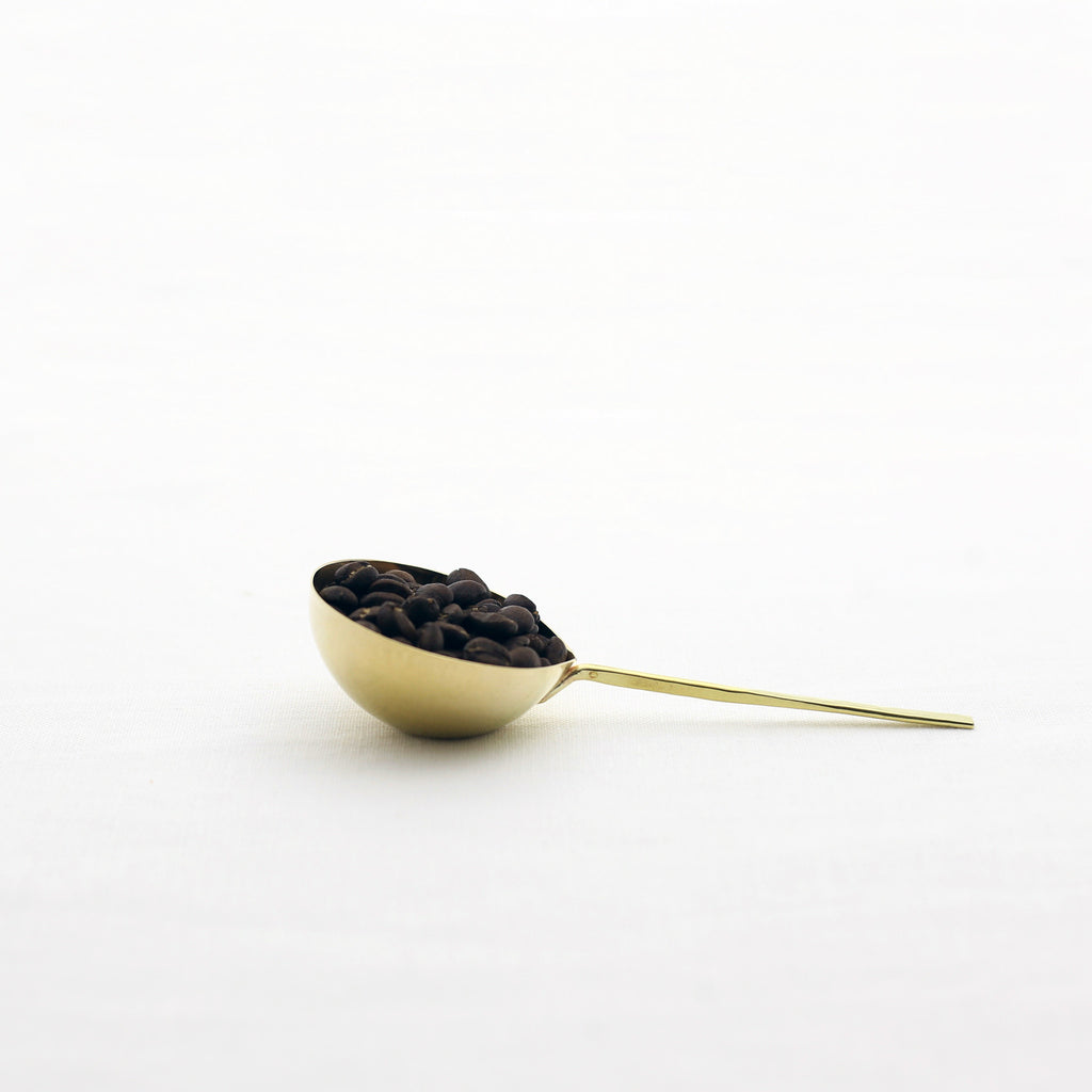 Handmade, Handcrafted, Japanese Artisan, Brassware, Brass, Coffee Measure, Homeware, Tableware, Kitchenware, Beautiful Quality, Gifts, Art, Made in Japan.