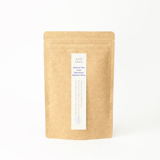 Japanese certified Organic Genmai Cha ( Roasted Brown Rice and Green Tea) From Shizuoka, Japan
