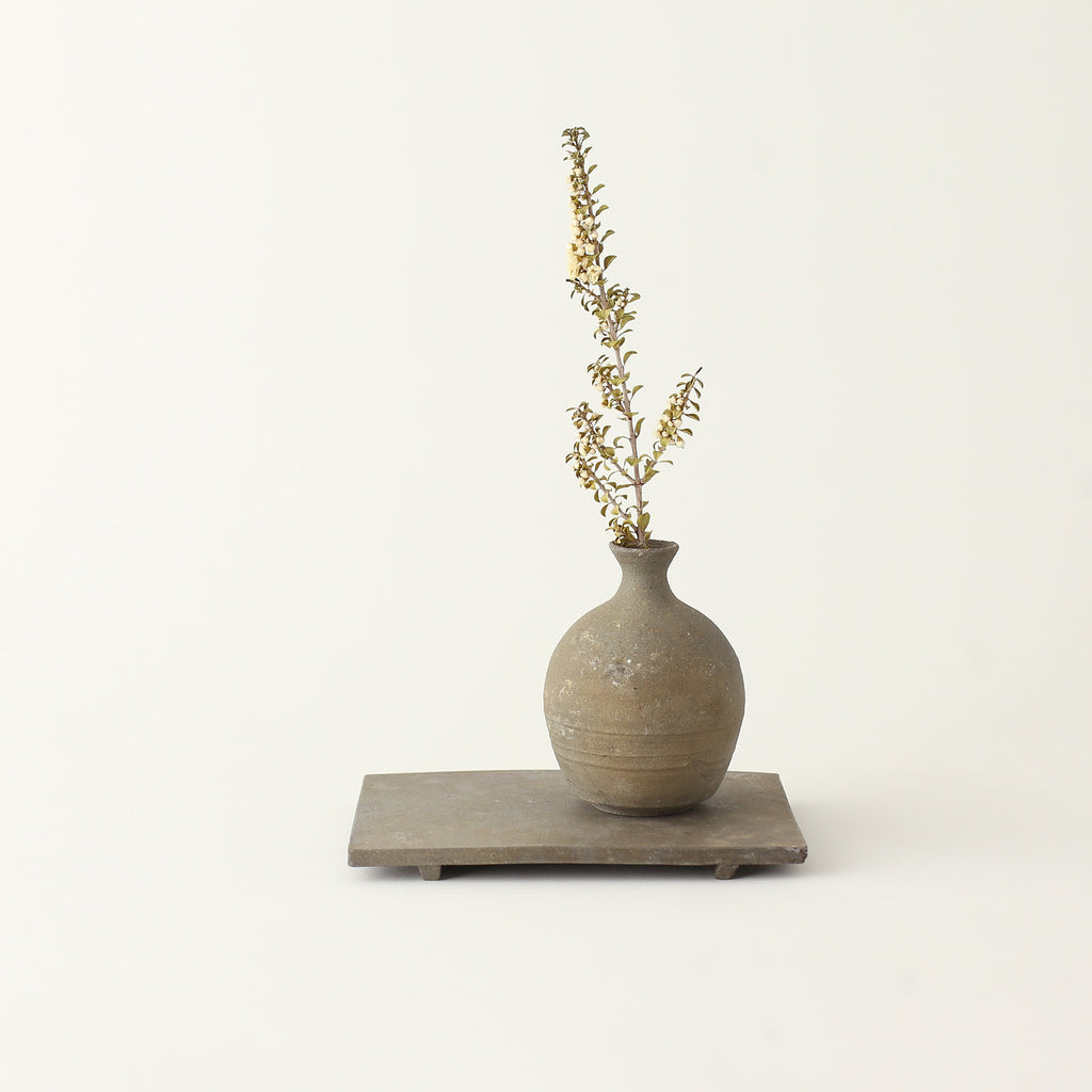 Yakishime Small Vase - Prickly Pear