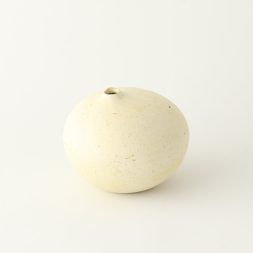 White Pebble Vase