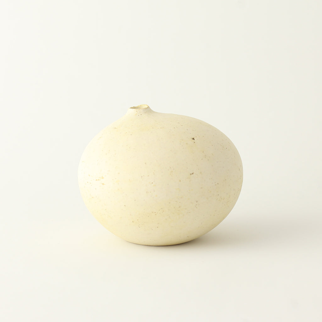 White Pebble Vase