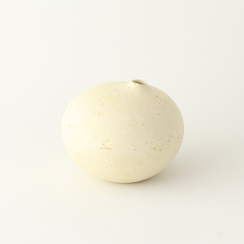 White Pebble Vase