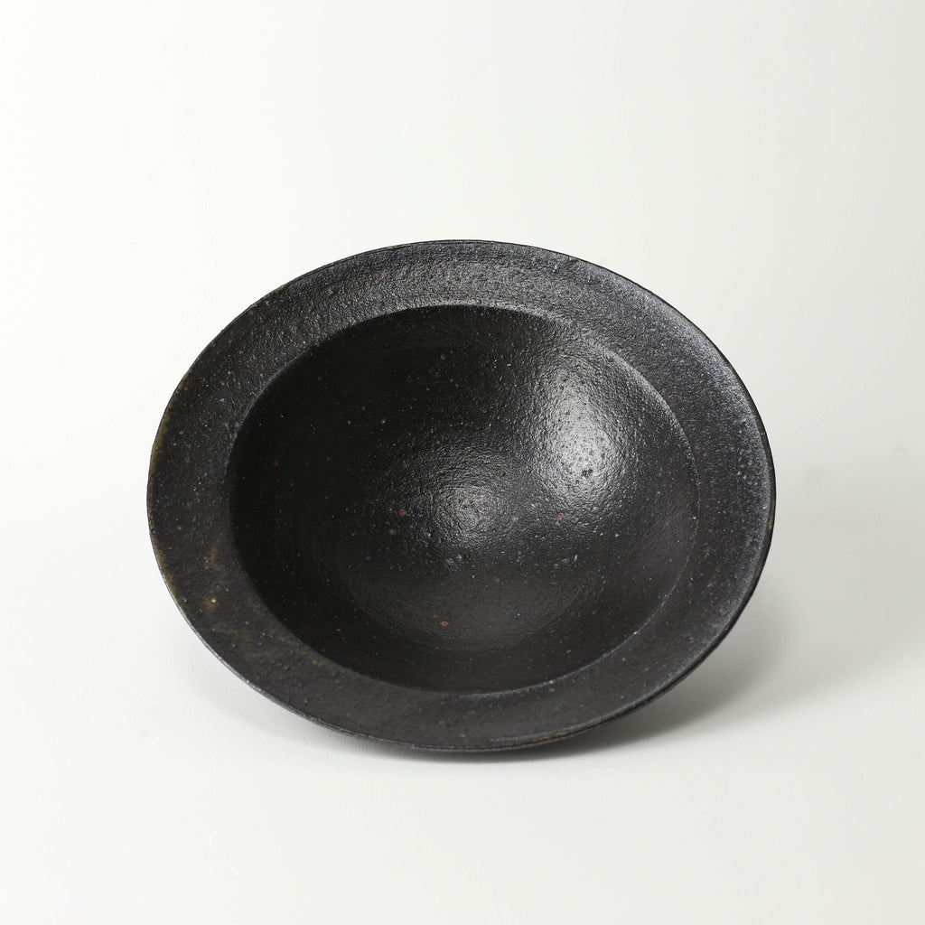 Rimmed Bowl - Dark Charcoal