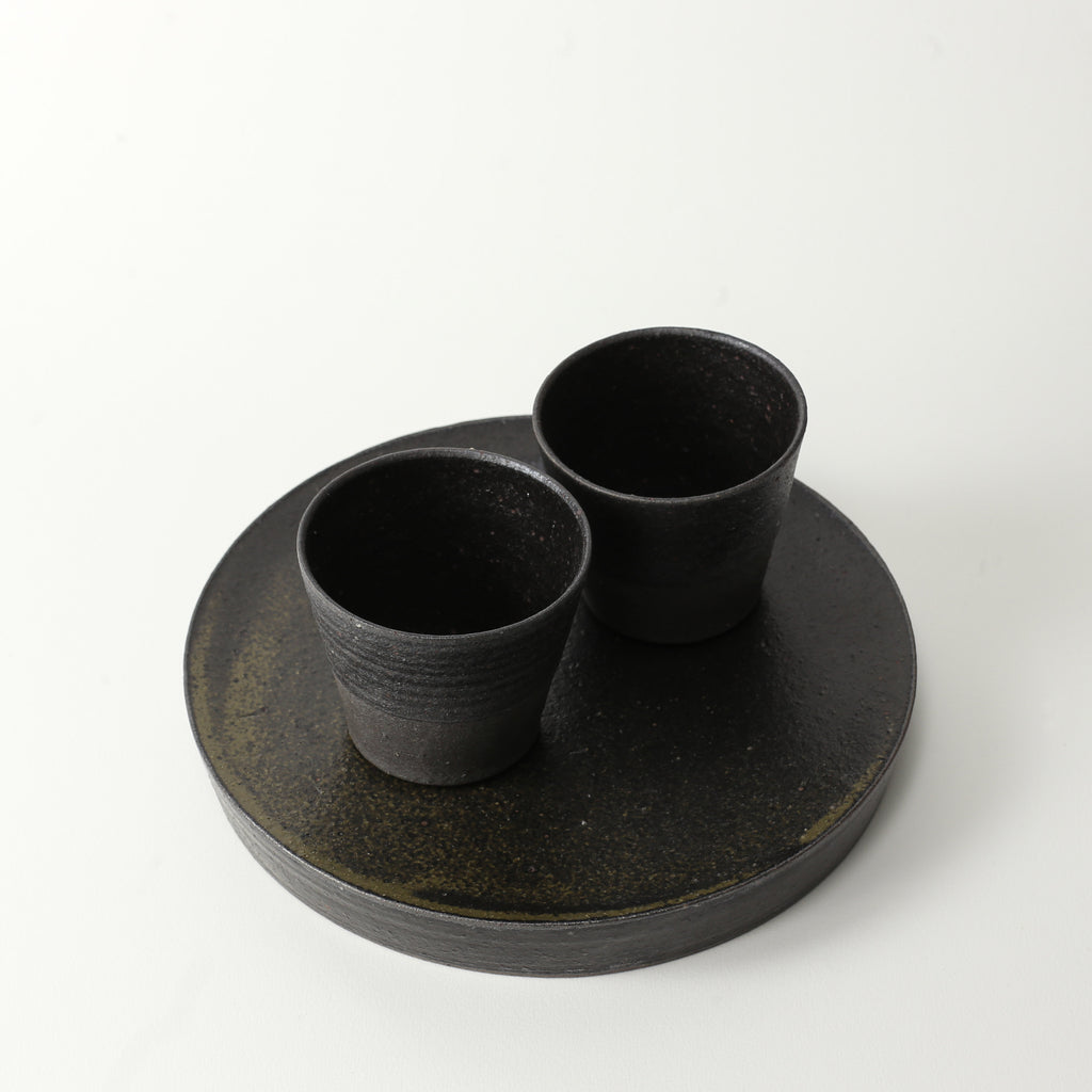 Raised Plate - Dark Charcoal