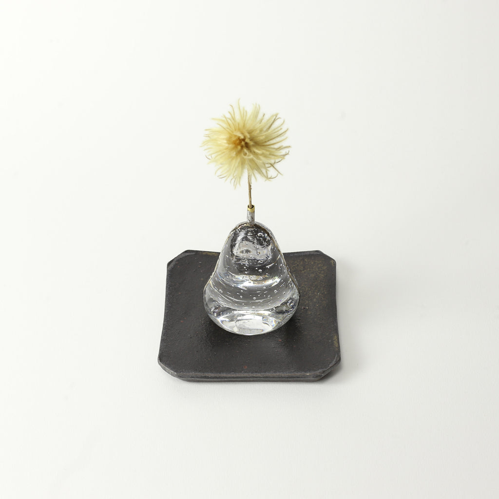 Square Plate Small - Dark Charcoal