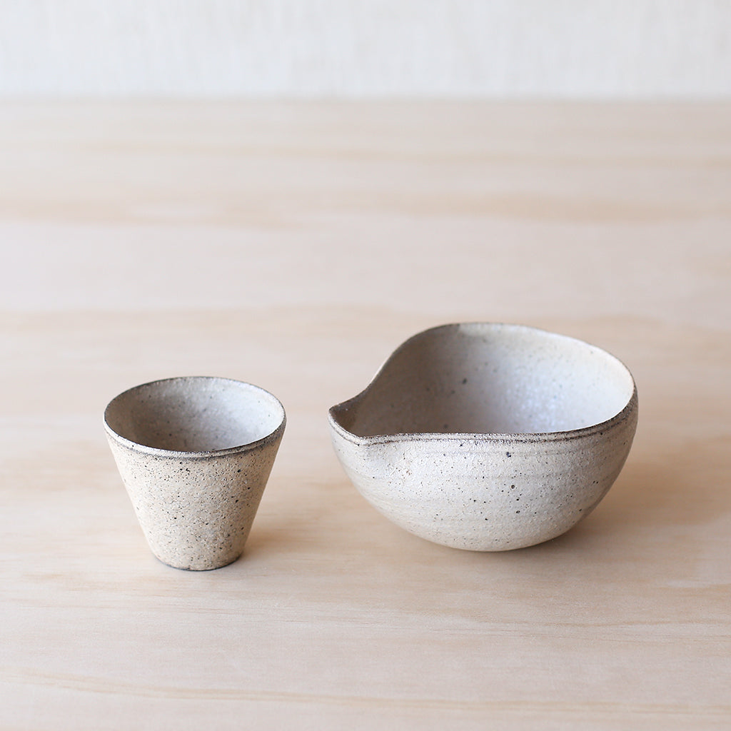 Katakuchi Bowl - White