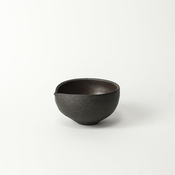 Hibi Black Katakuchi Bowl