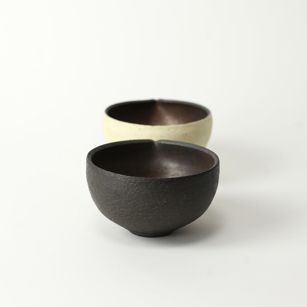 Hibi Black Katakuchi Bowl