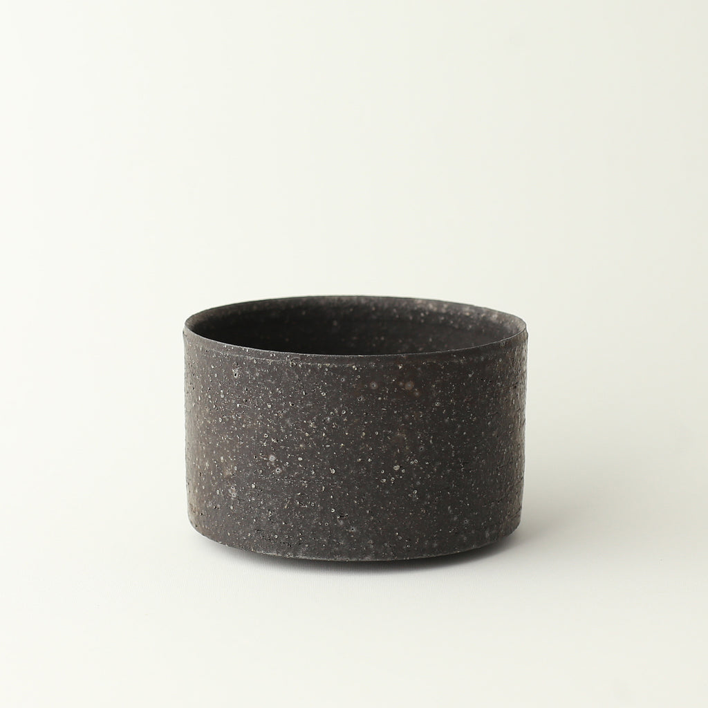 Straight Chawan Bowl - Black
