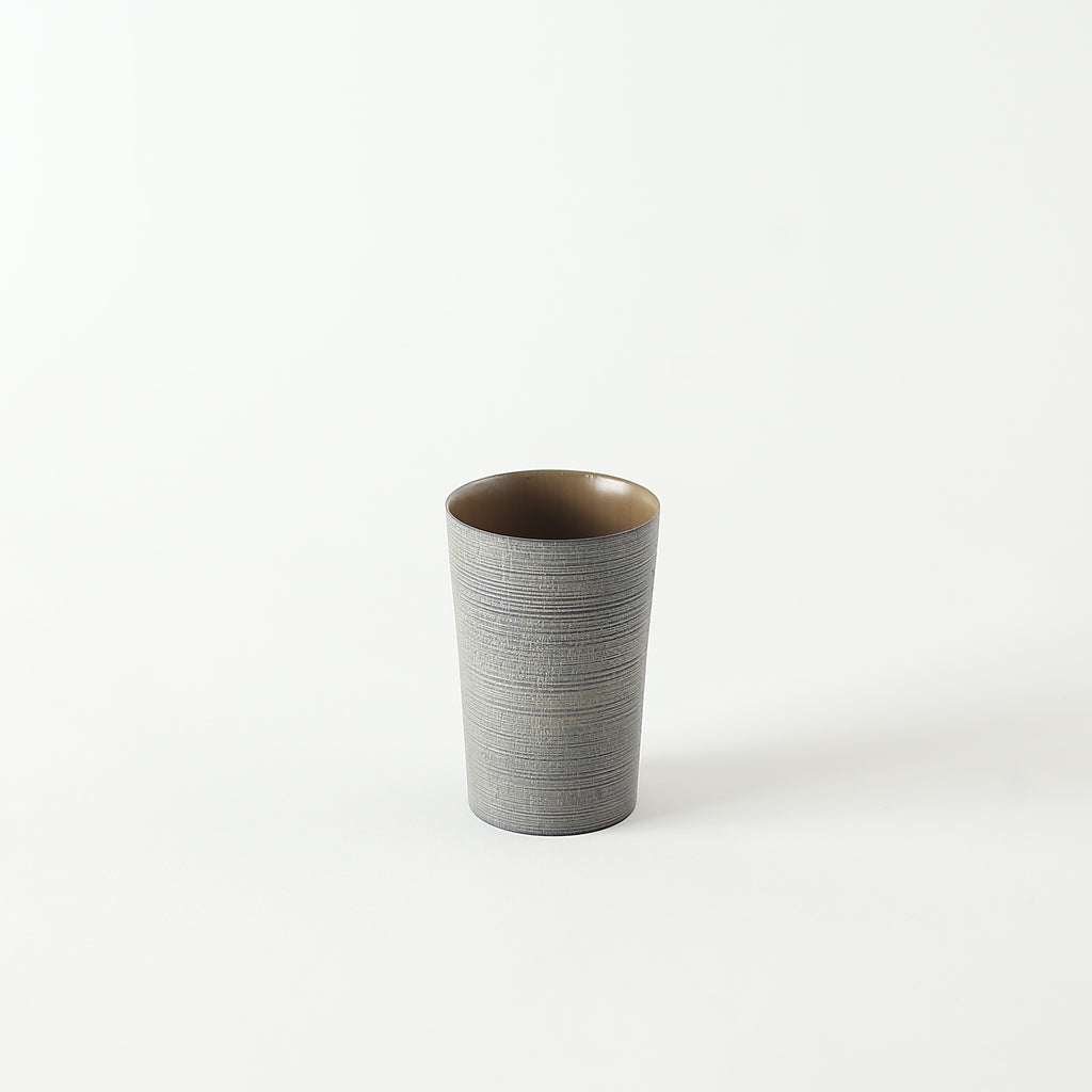Fuki Blue Urushi Japanese Cherry Tumbler