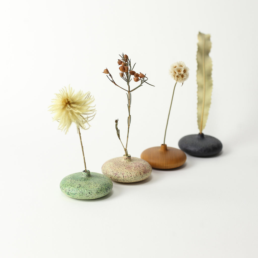 Wild Cherry Dry Flower Vase Natural