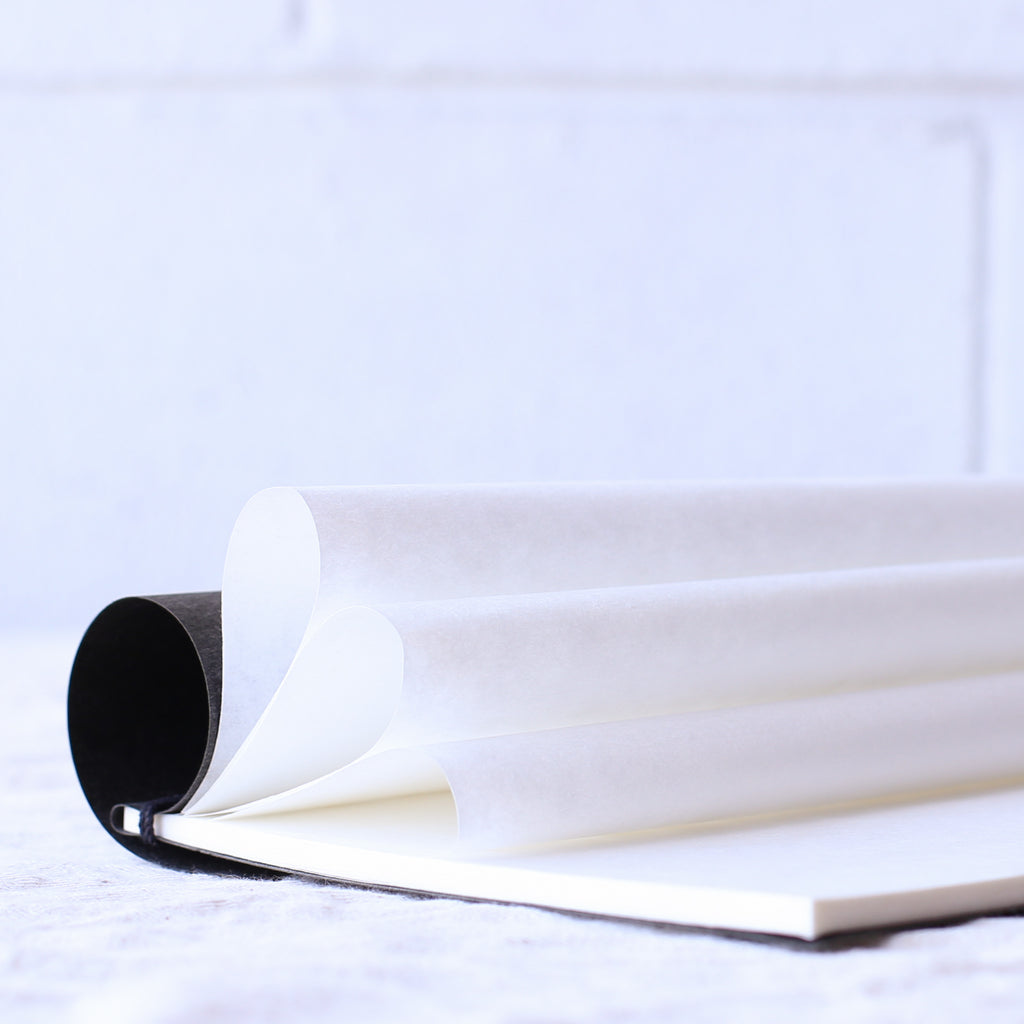 Notebook Small “WASHI” - Charcoal