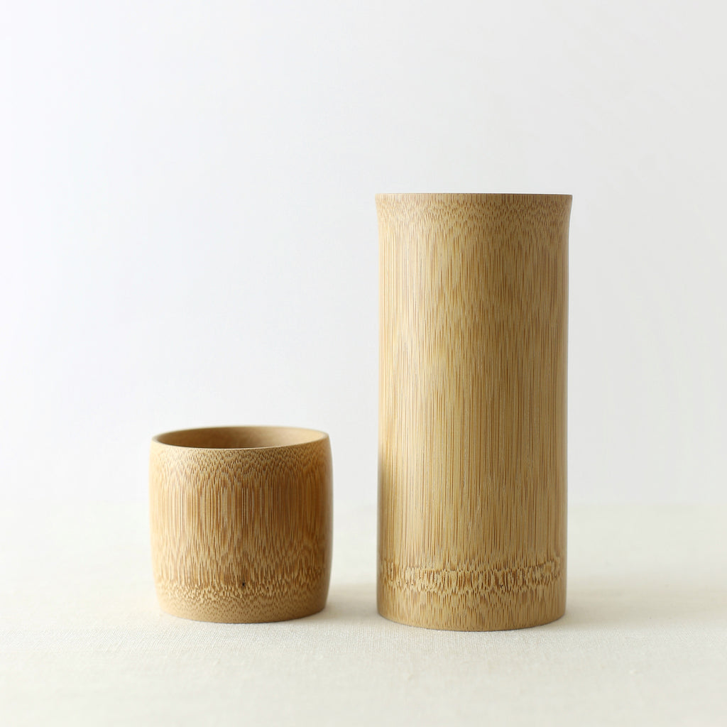 Handmade, Handcrafted, Japanese Artisan, Natural Bamboo Cup Large, Small, Homeware, Tableware, Kitchenware, Beautiful Quality, Unique, Minimal, Made in Japan.