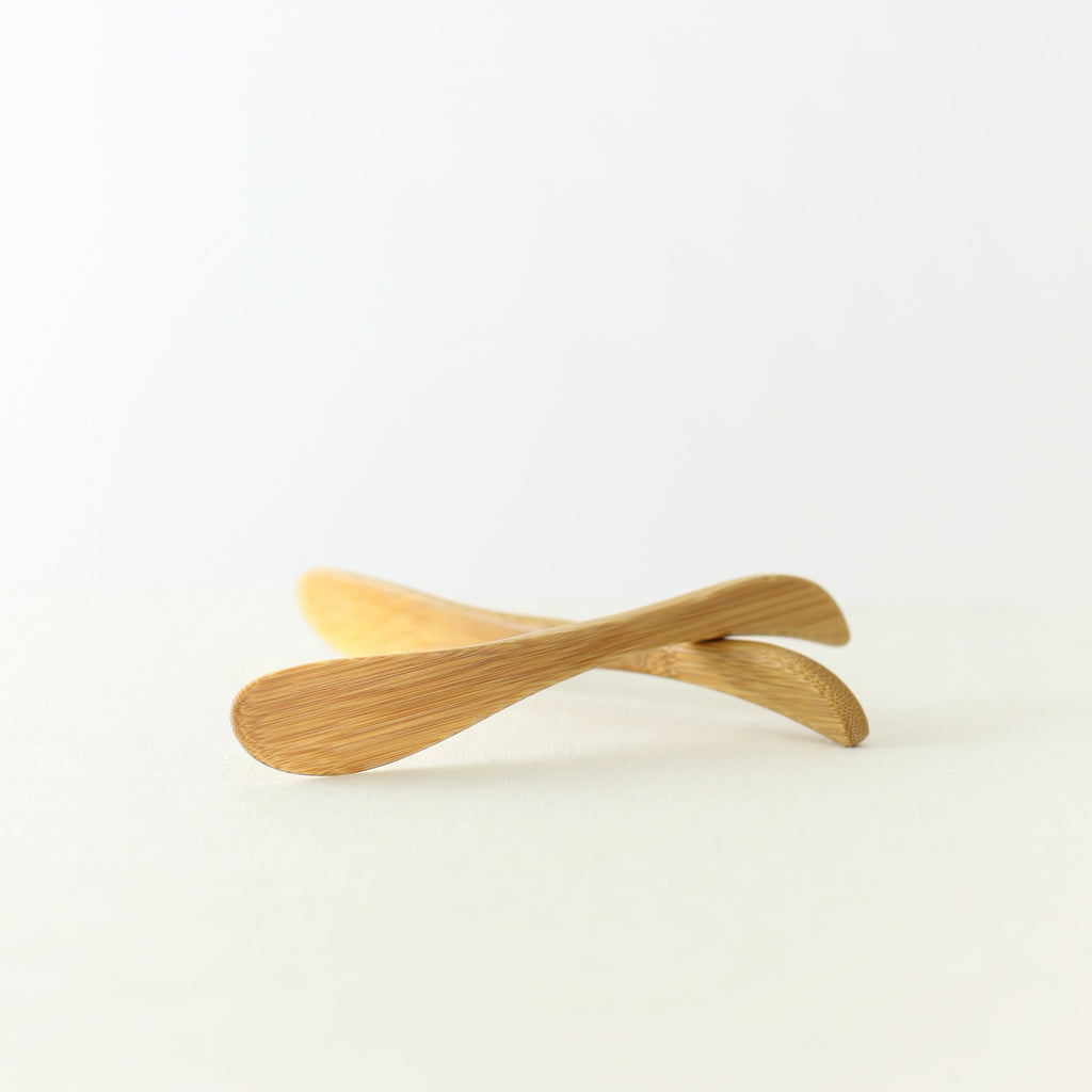 Handmade, Handcrafted, Japanese Artisan, Natural Bamboo Butter Knife, Light weight, Homeware, Tableware, Kitchenware, Beautiful Quality, Unique, Made in Japan.