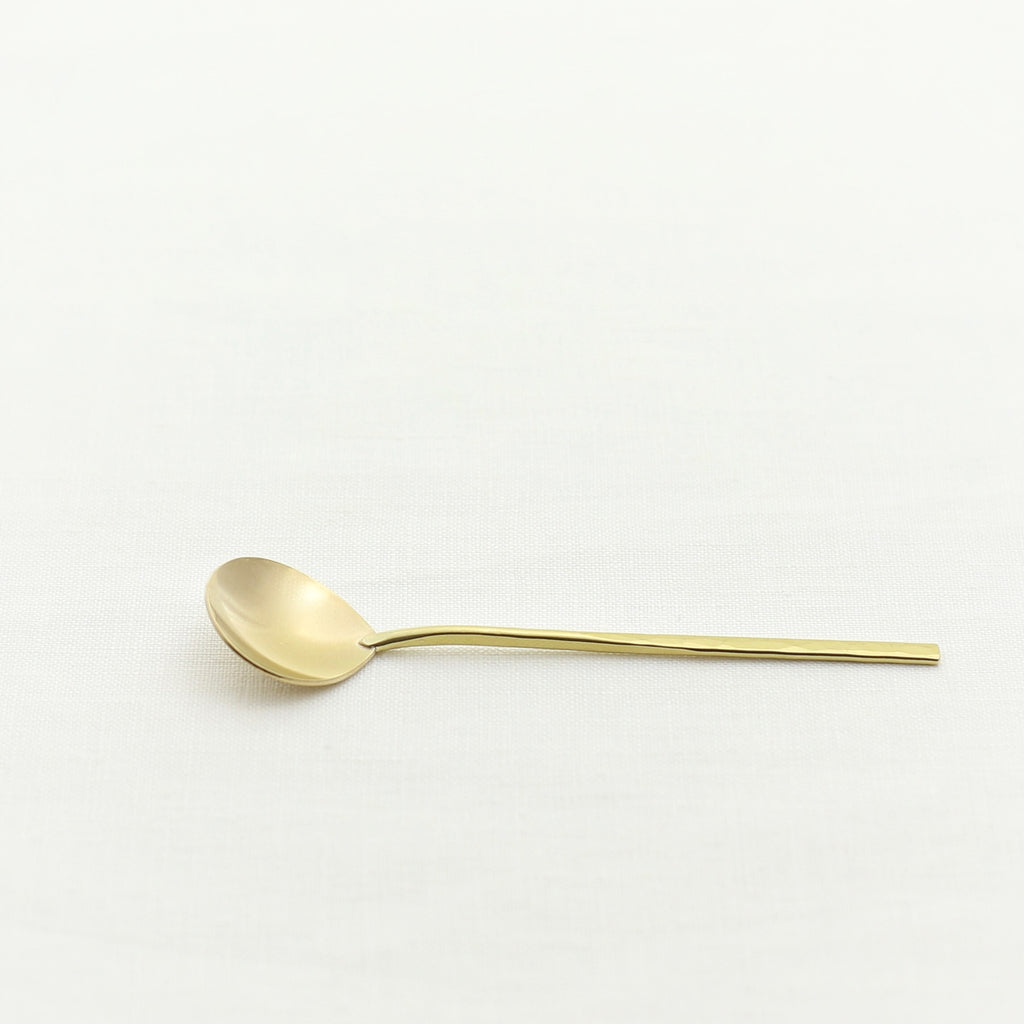 Handmade, Handcrafted, Japanese Artisan, Brassware, Brass, Spoon, Homeware, Tableware, Kitchenware, Beautiful Quality, Gifts, Art, Made in Japan.